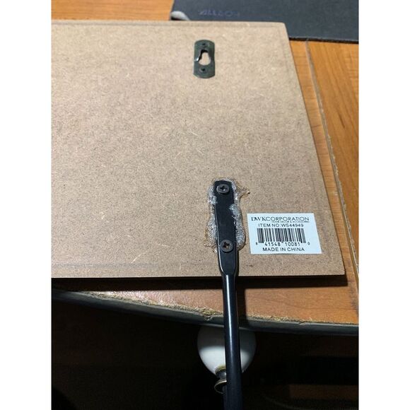 Have An Amoosing Day Rustic Moose Wall Plaque With Hooks - Picture 4 of 6